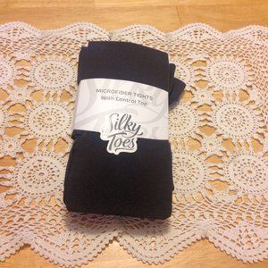 Microfiber tights, Silky Toes, X-SM, two new pair, out of packaging